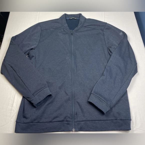 Arcteryx Dallen Fleece Full Zip Jacket Blue Men’s Sz 2XL - Picture 1 of 10